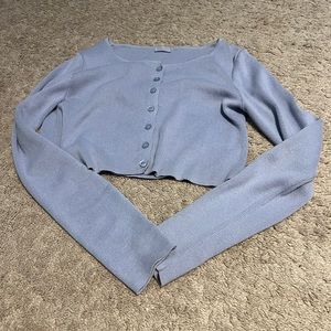 Brandy Melville purple athelia cardigan